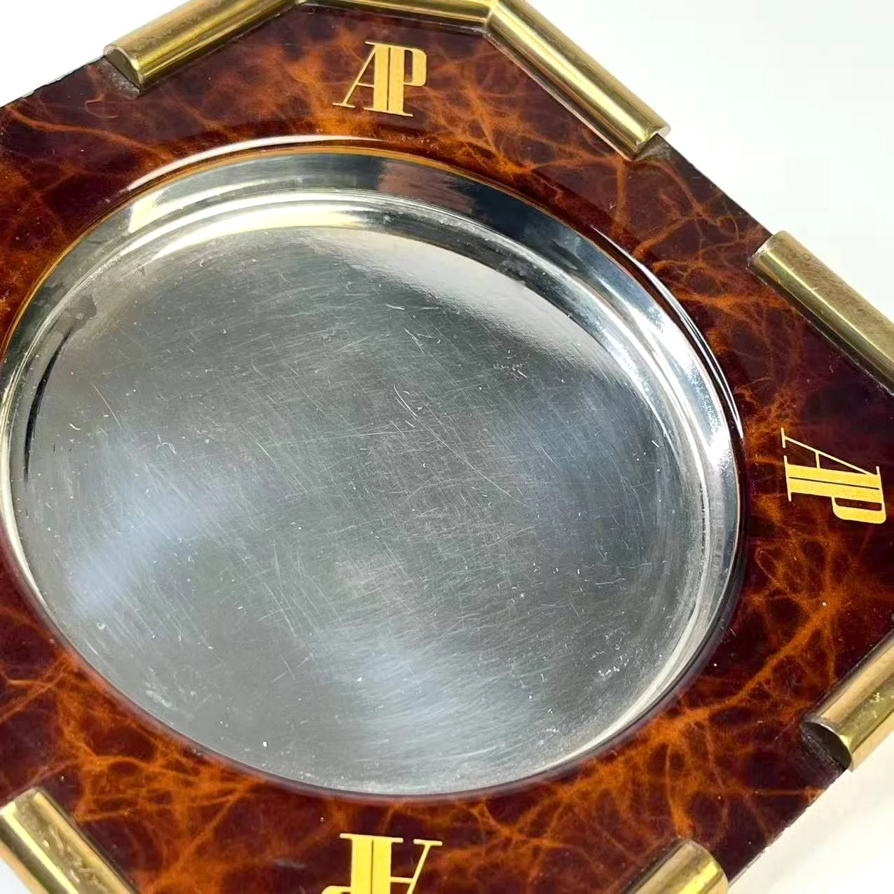 Audemars Piguet Octagonal Ashtray – Royal Oak Inspired Client Gift